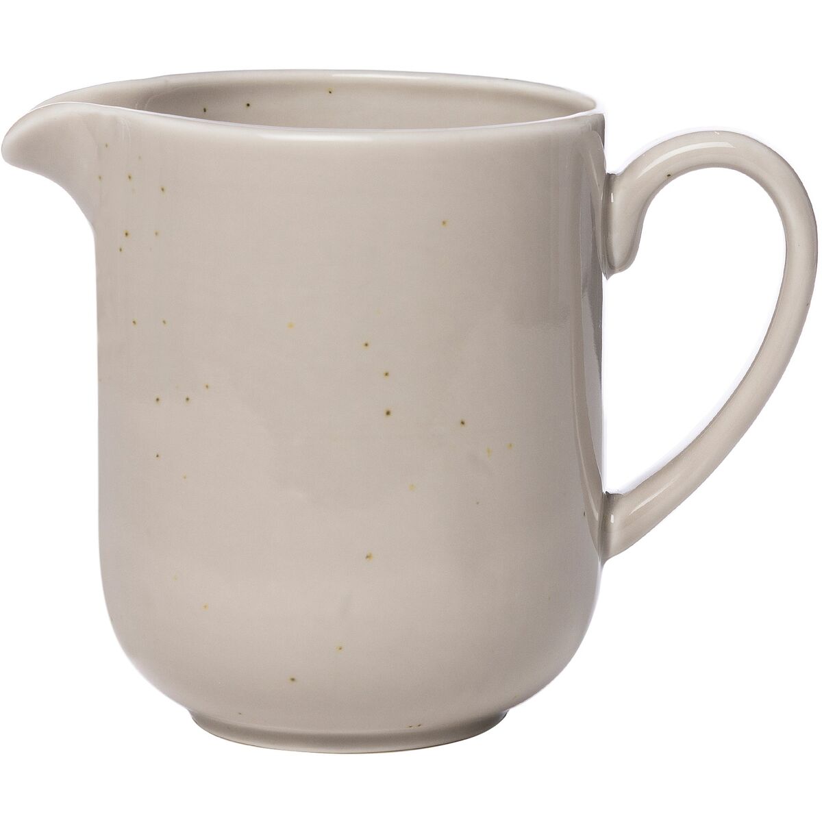 Melkekanne i porselen 30 cl, sand