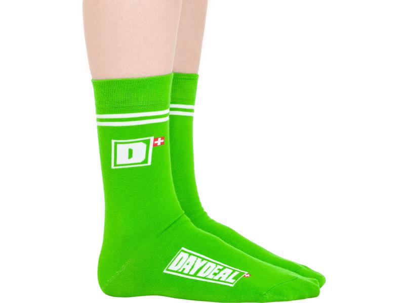 DayDeal.ch DayDeal Collection Grösse 39- 42, Grün Socken im DayDeal-Design