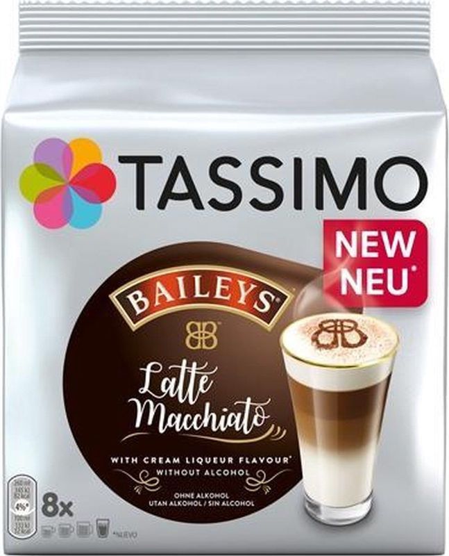 Tassimo Baileys Latte Macchiato 8 Capsules