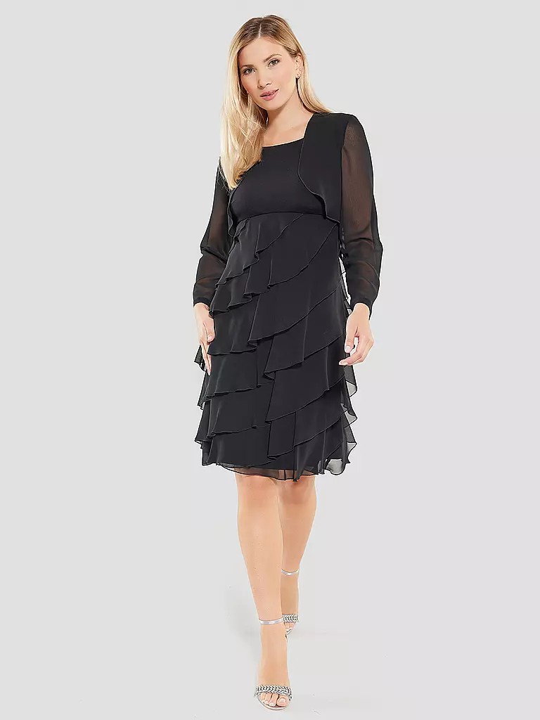 SWING Chiffonbolero schwarz