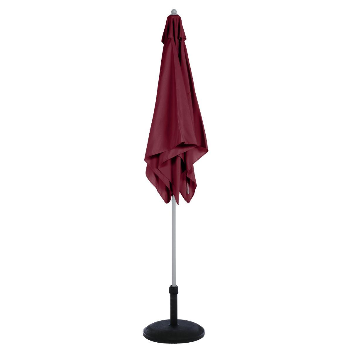 PARASOL ANZIO 2X2M BORDEAUX