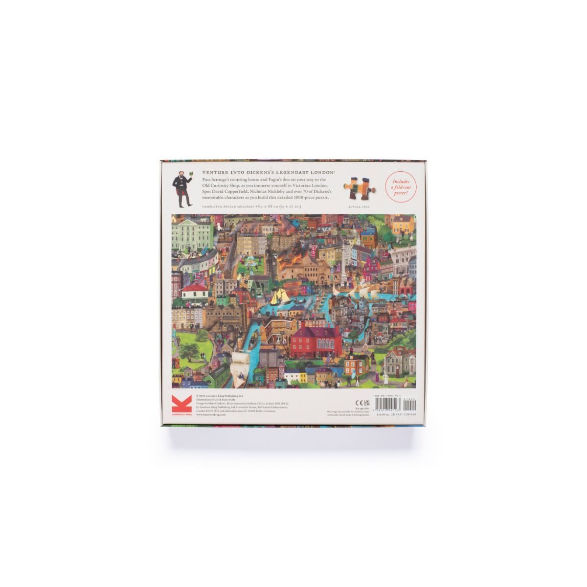 World Of Charles Dickens 1000 Piece Jigsaw Puzzle: A Jigsaw Puzzle with 70 Characters to Find