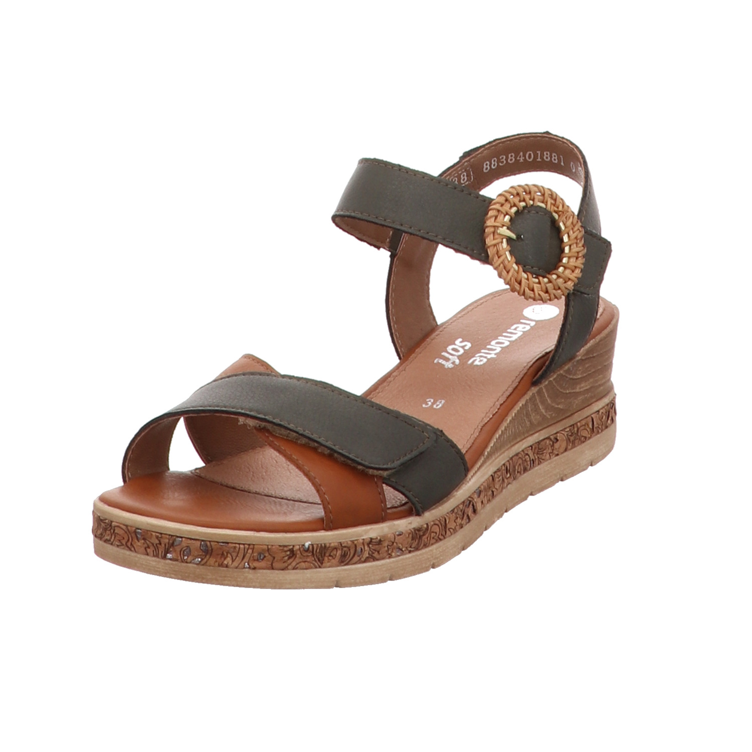 Remonte Keilsandalette grün grün