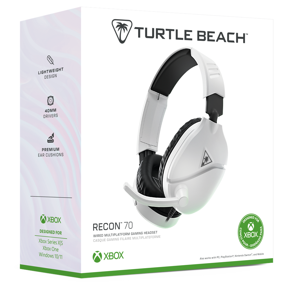 Turtle Beach Recon 70 White (2024) Xbox X Headset