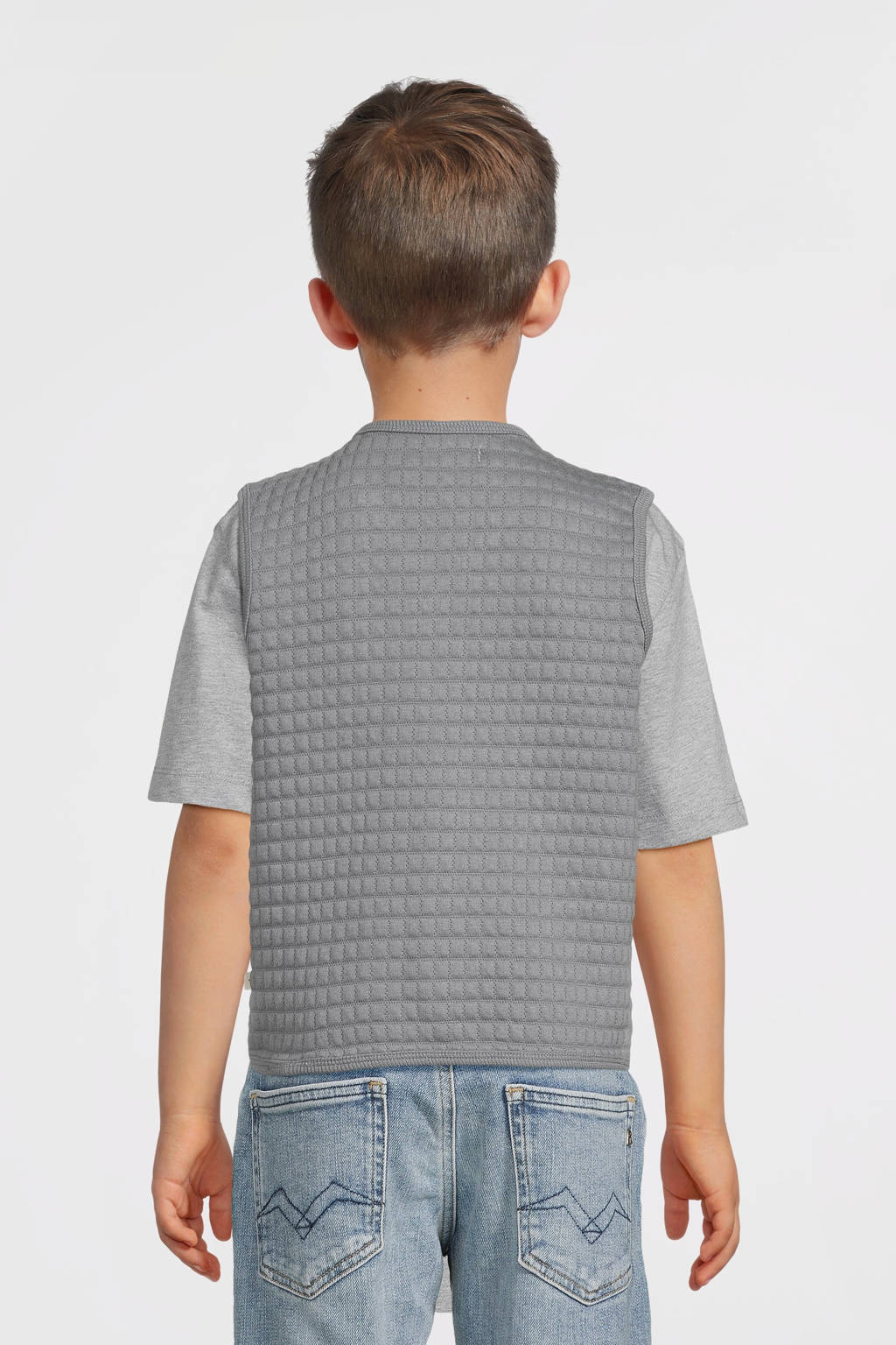 Your Wishes gilet grijs