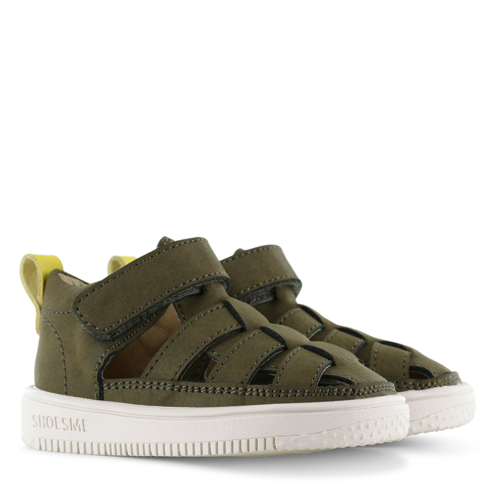 Shoesme donkergroen sandaaltje Microleer | Jongens schoenen