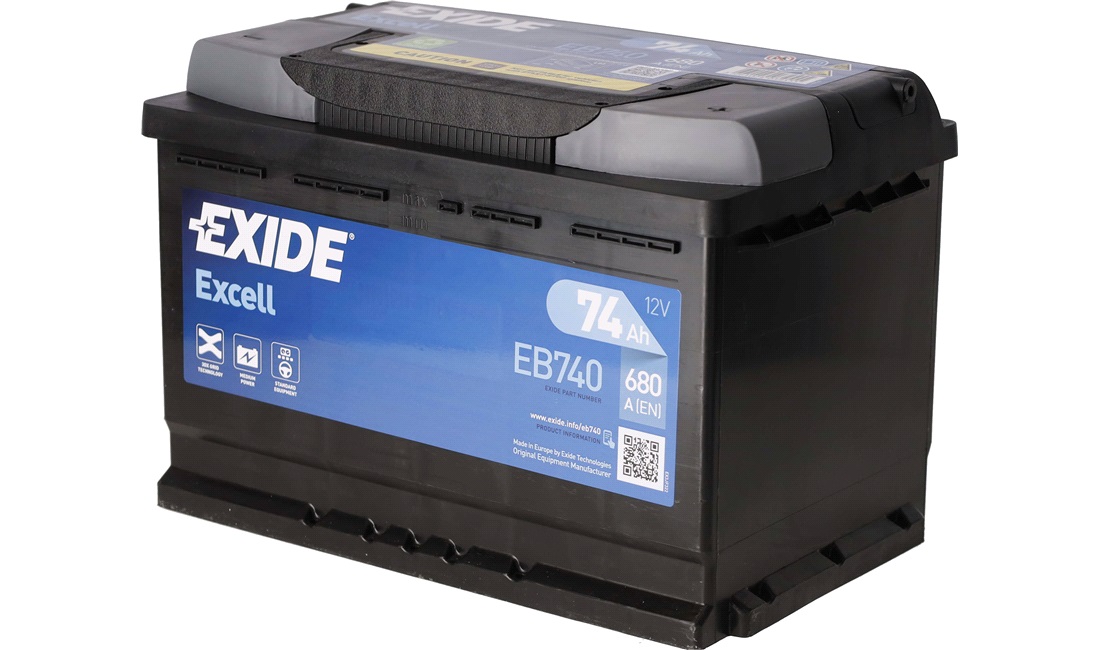 Batteri 12V 74Ah