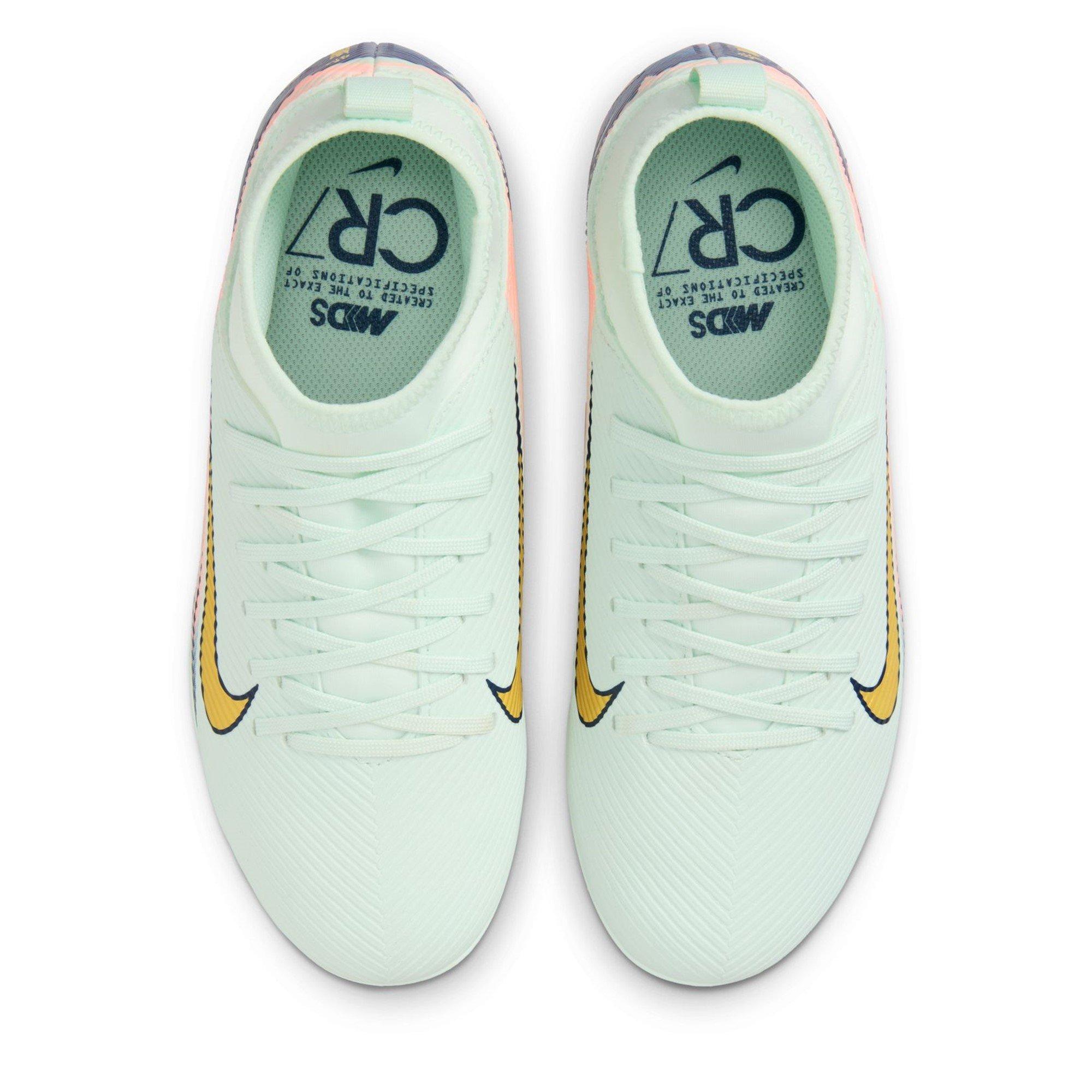 Nike Mercurial Superfly 10 Junior Firm Ground Football Boots