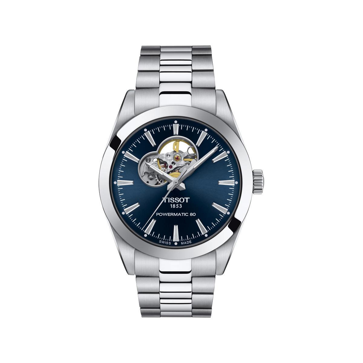 Montre Tissot Gentleman Powermatic homme automatique acier