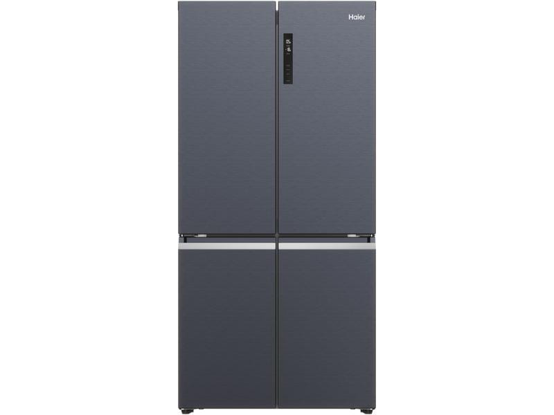 Haier Foodcenter HCR5919ENMB Schwarz Side by Side Kühlgerät