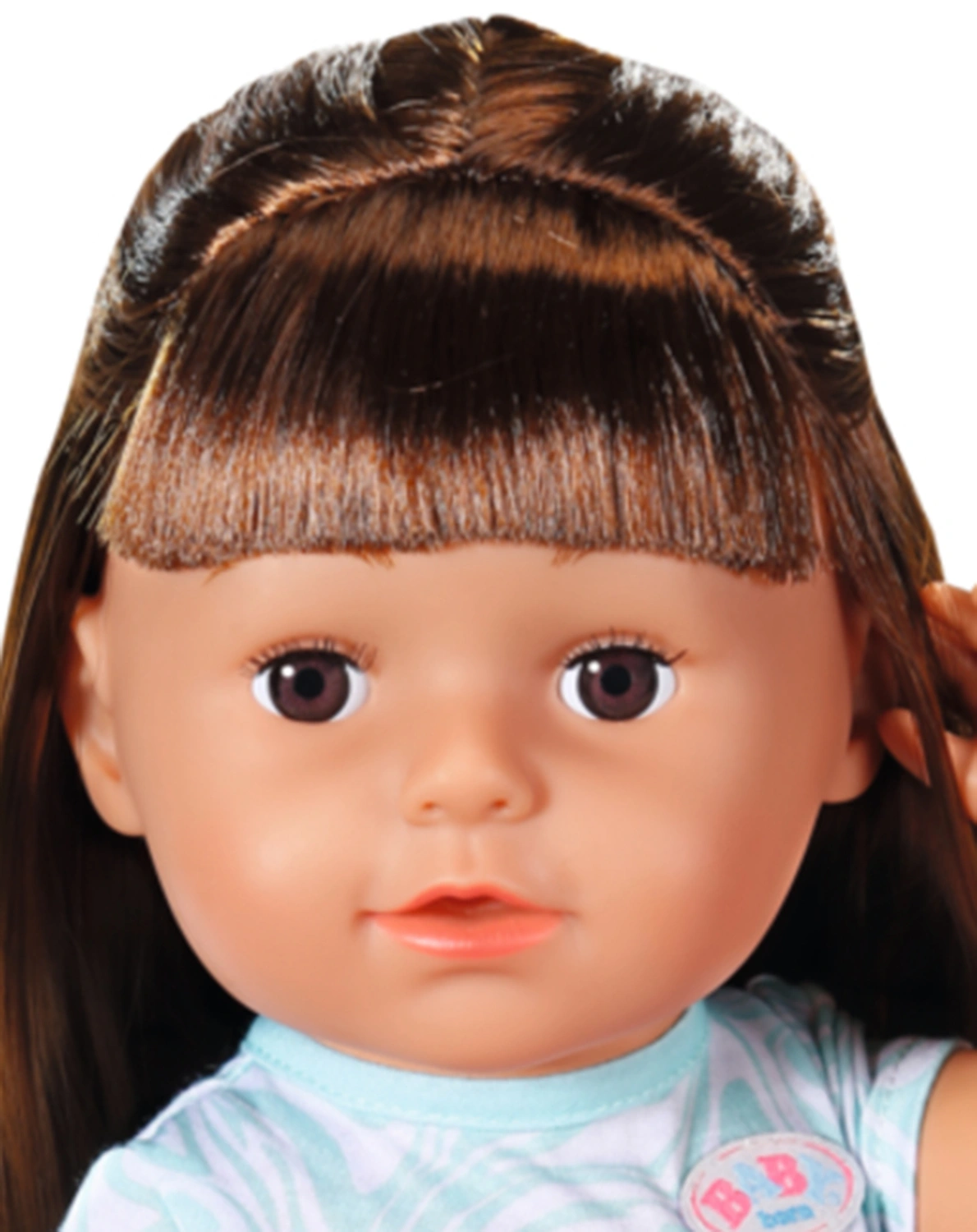 BABY born® Puppe SISTER PLAY & STYLE (43cm) in brunette