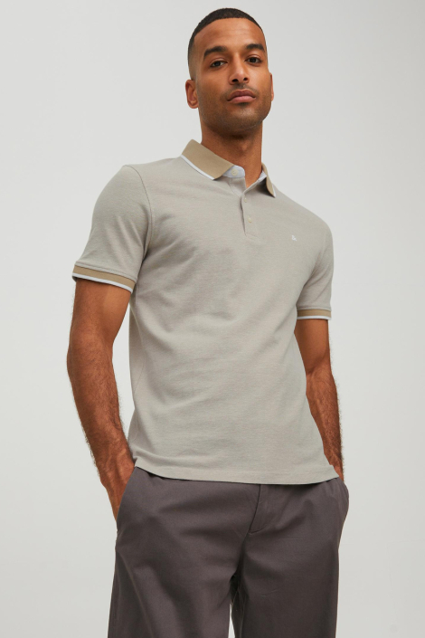 Jack & Jones bruine heren polo