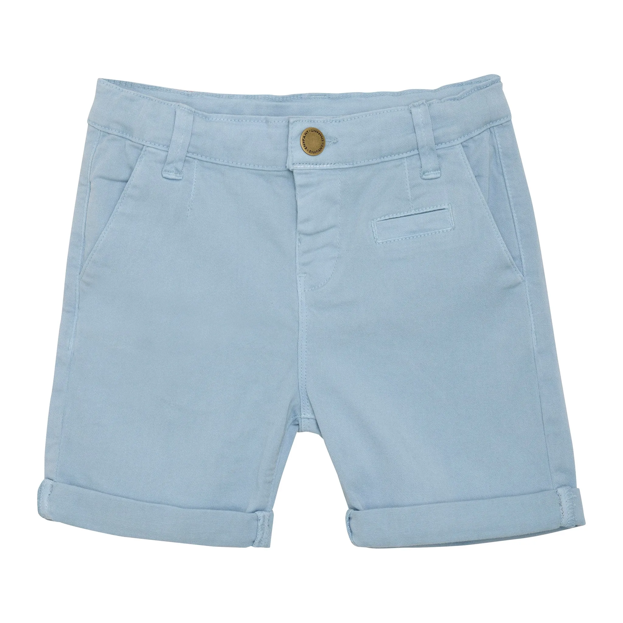 En Fant Short Bleu 3-8ans