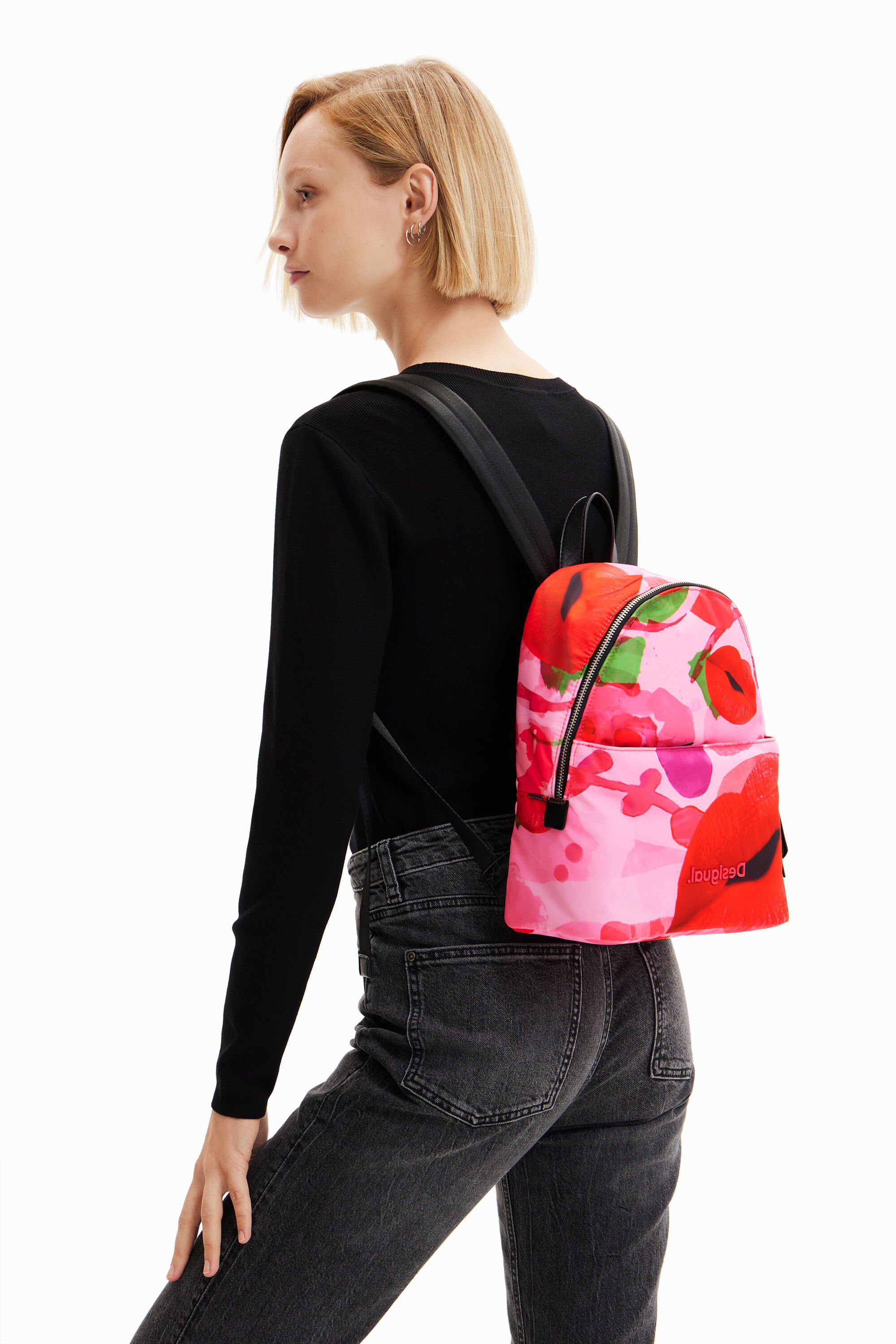 Petit sac à dos lèvres M. Christian Lacroix