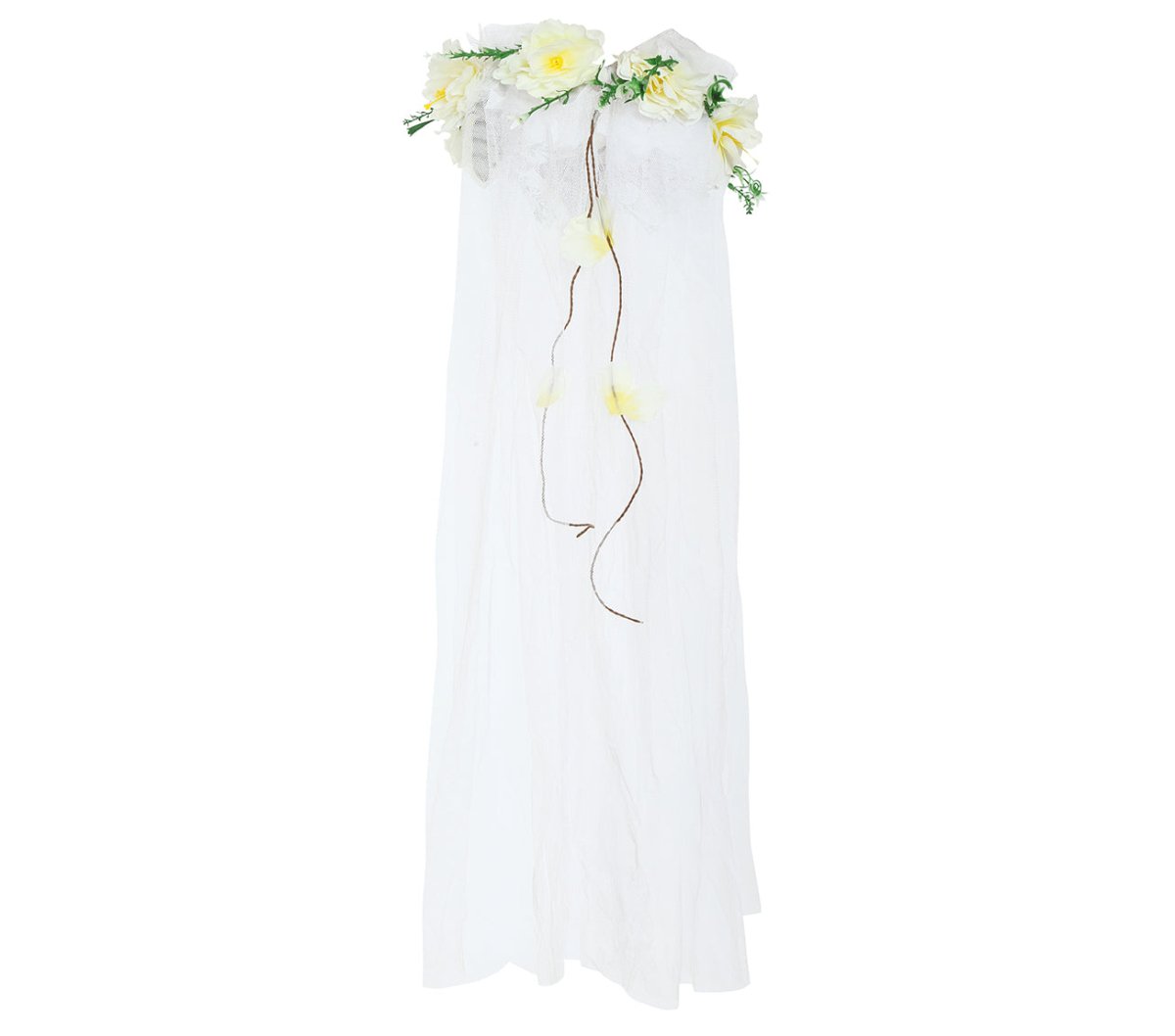 Tiara Bloemen Sluier