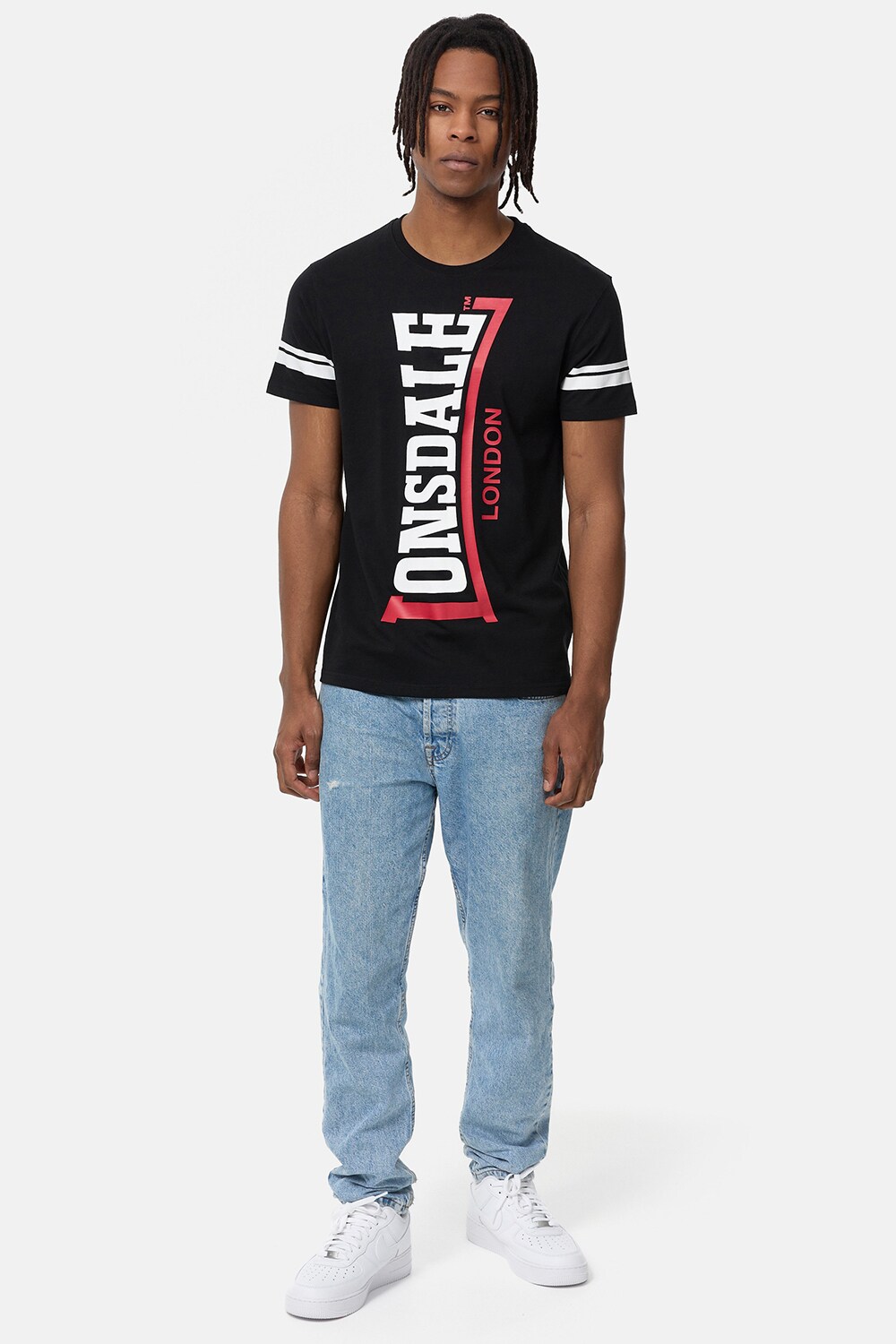 Lonsdale Herren T-Shirt normale Passform POLBAIN