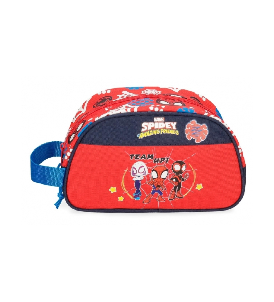 Bolsa Joumma Neceser adaptável Spidey e amigos rojo