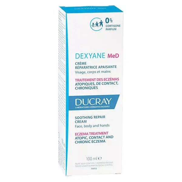 Ducray Dexyane Med Creme Calmante e Reparador para Eczema 100ml