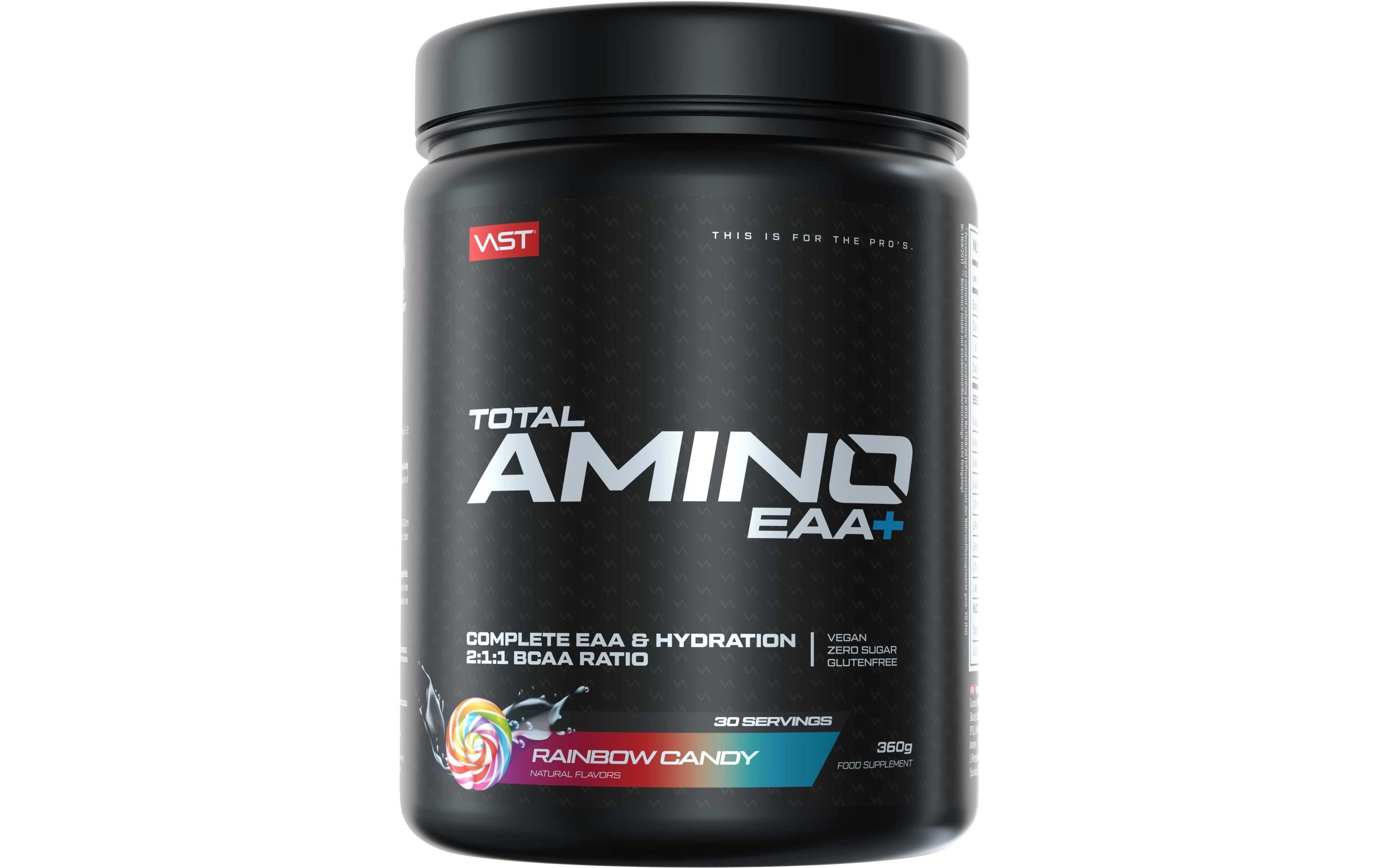 Pulver Total Amino EAA+ Dose: 381g, Rainbow CandyEAA Pulver mit L-Citrullin