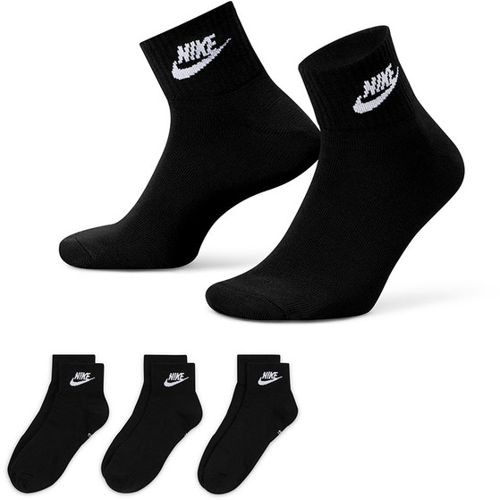 Nike Essential 3-Pack Enkel Sokken