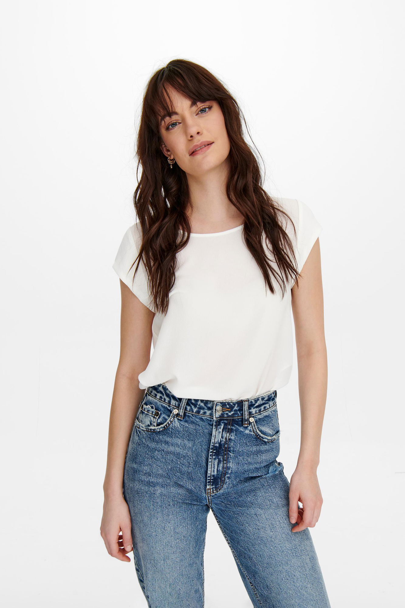 Blusa de manga curta
