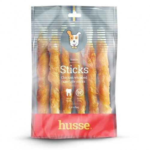 Husse mantém o sabor de frango e pele.