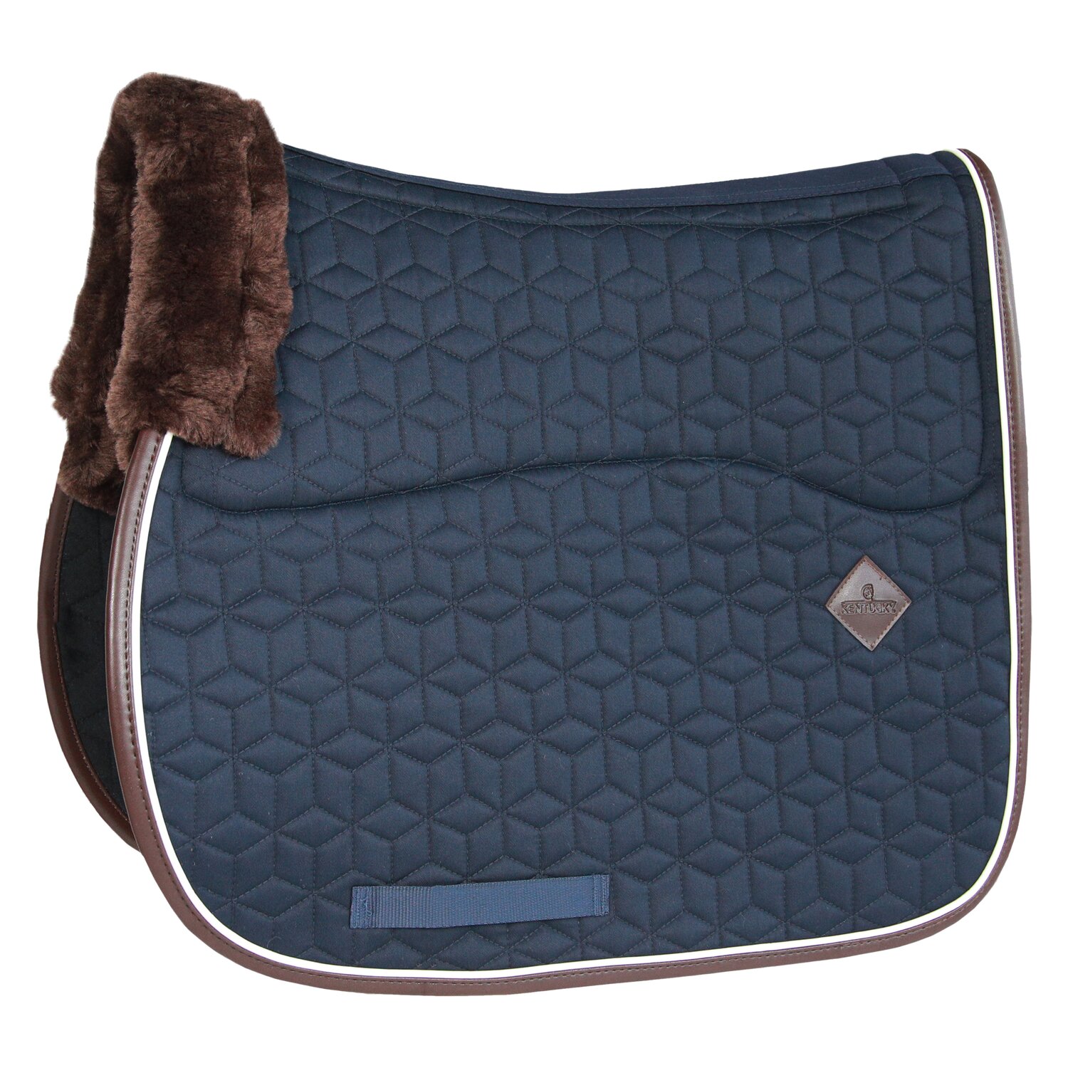 KENTUCKY Saddle Pad Skin Friendly - navy