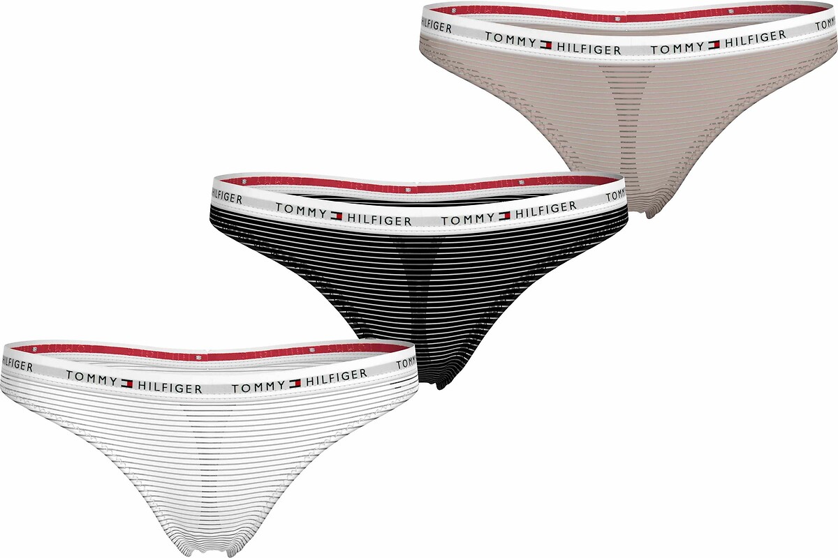 TOMMY HILFIGER<br>Conjunto de 3 cuecas de renda