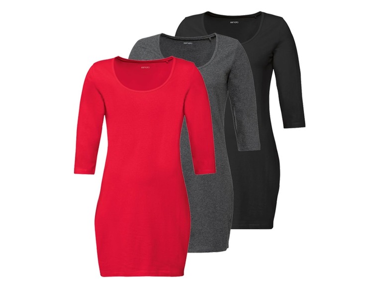 3 dames longshirts