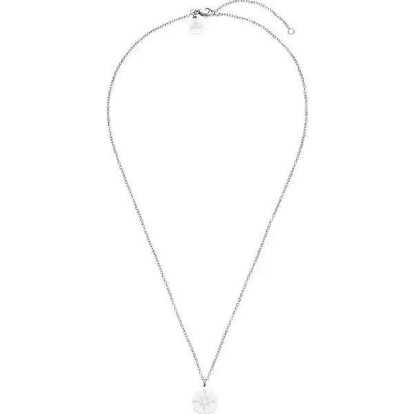 Compass Kette silber
