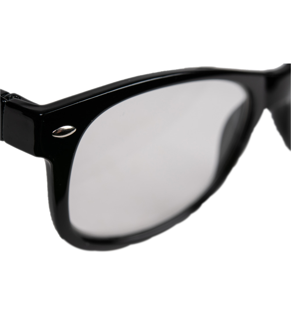 Melleson Leesbril wayfarer glans zwart +2.00 (1 stuk)