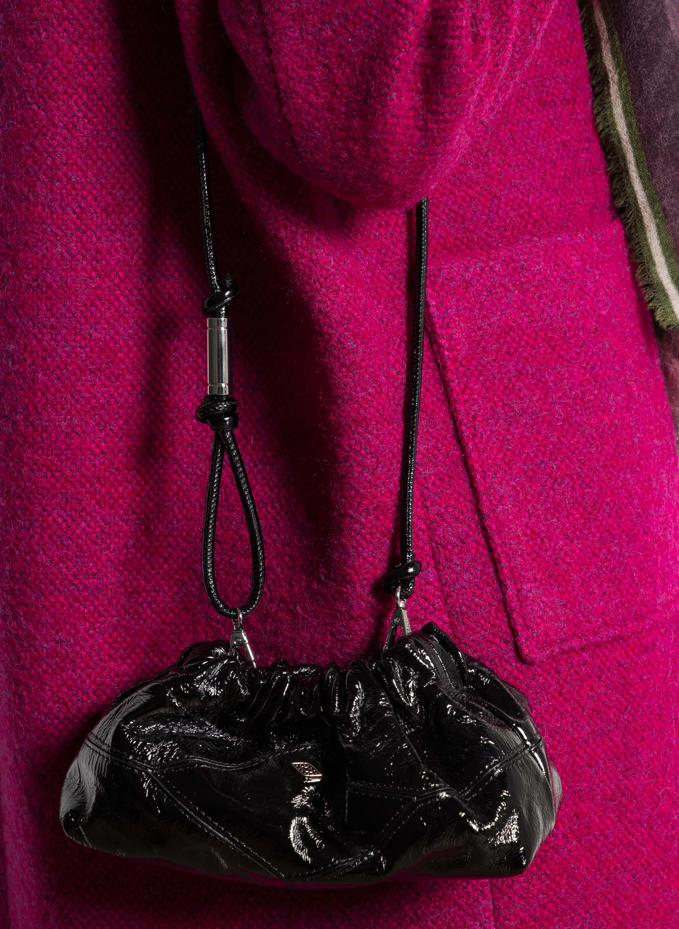 JUNE - Sac bandoulière en cuir | Noir