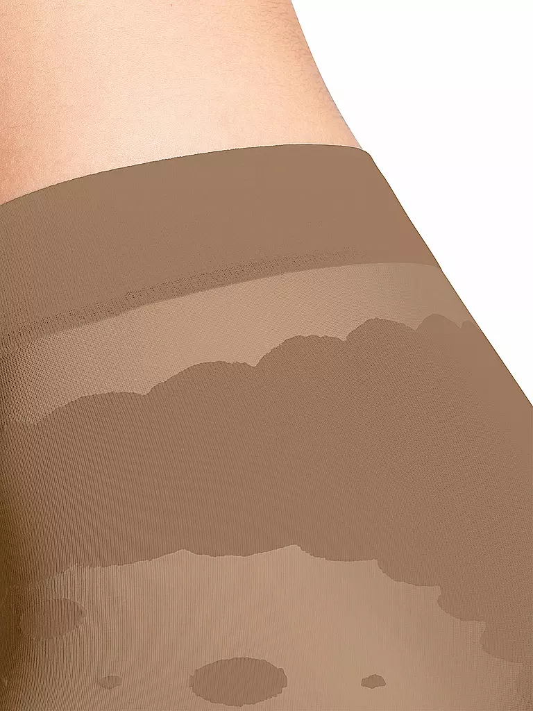 FALKE Modestrumpfhose SNOW DOT powder beige