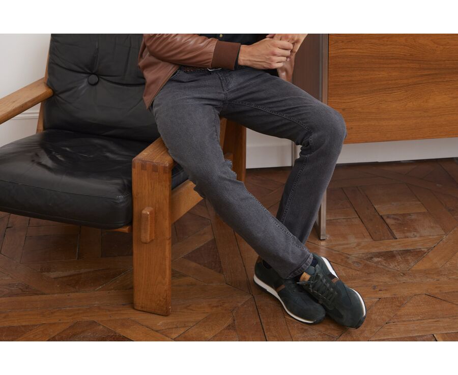 Jean homme Anthracite Slim - RIDLEY