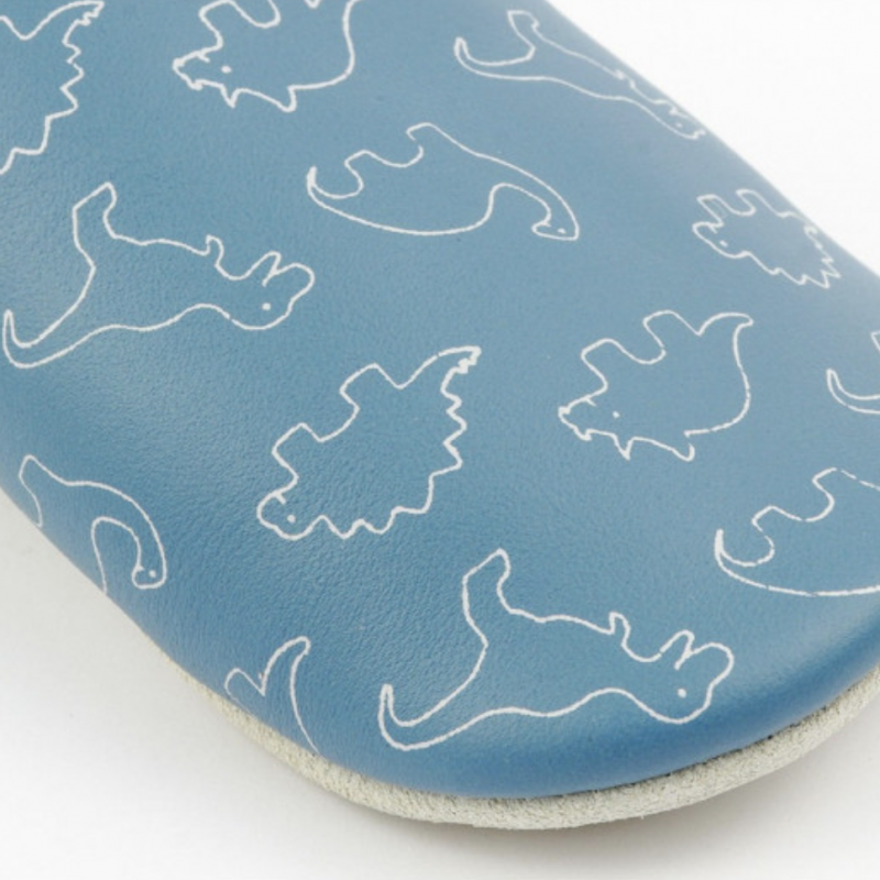 Bobux Bobux chaussons dino bleu