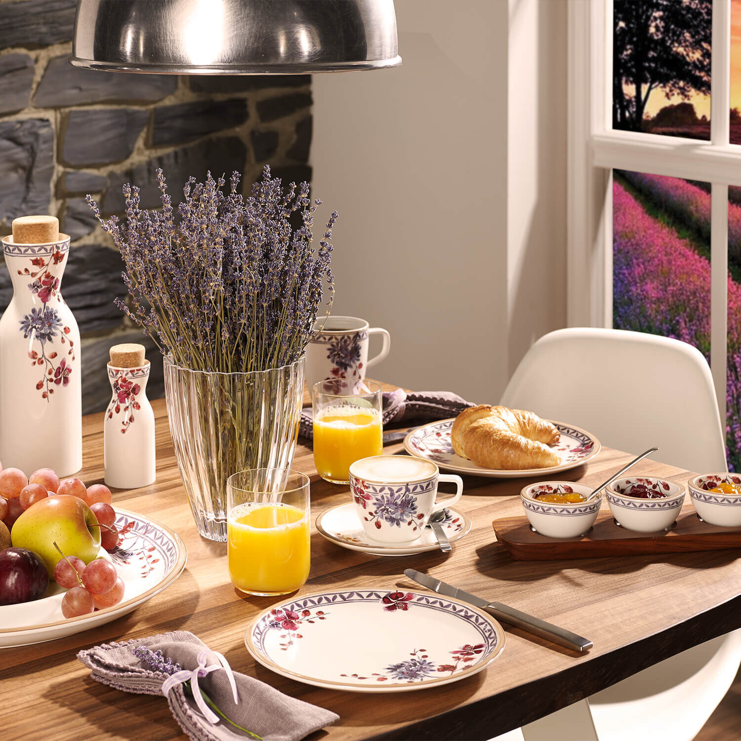 Artesano Appetizer and dessert plate Multi-colored, 8.8'', Premium Porcelain