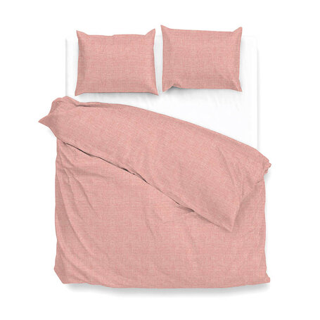 Dekbedovertrek Lino - Shell Red