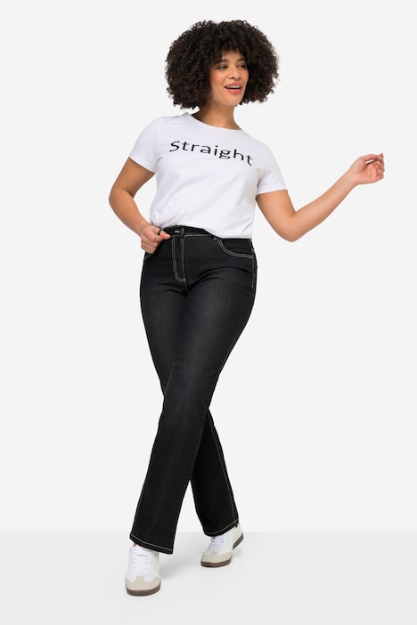 Jeans Paula, Straight Fit, Stretchkomfort, 5-Pocket
