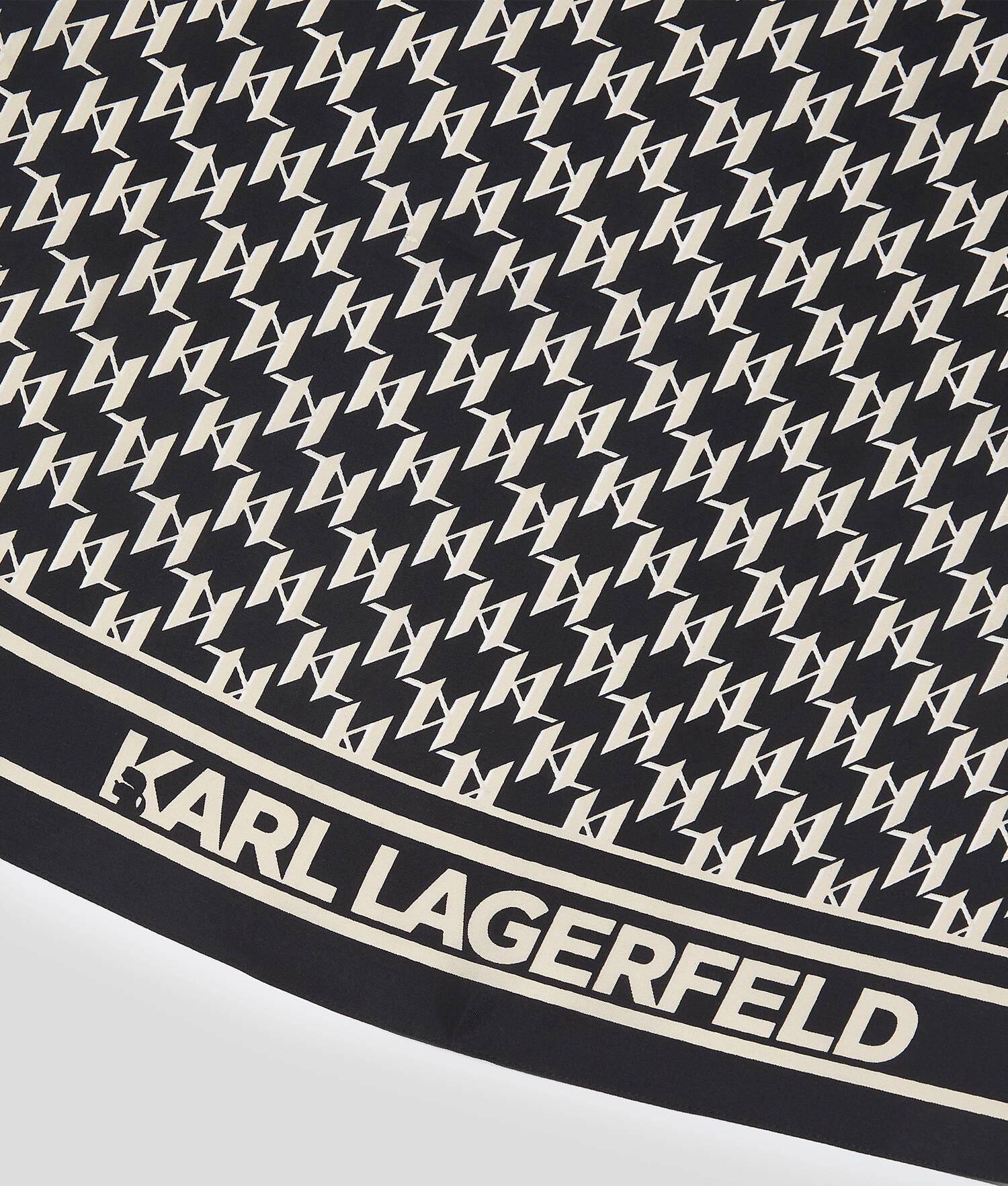FOULARD EN SOIE KL MONOGRAM
