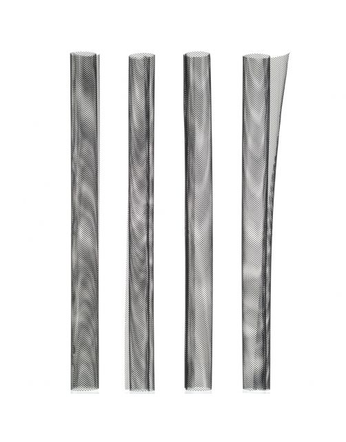 Nature Boombeschermers - Klim-En Geleide Artikel - 6x6x55 cm Zwart 4 stuks