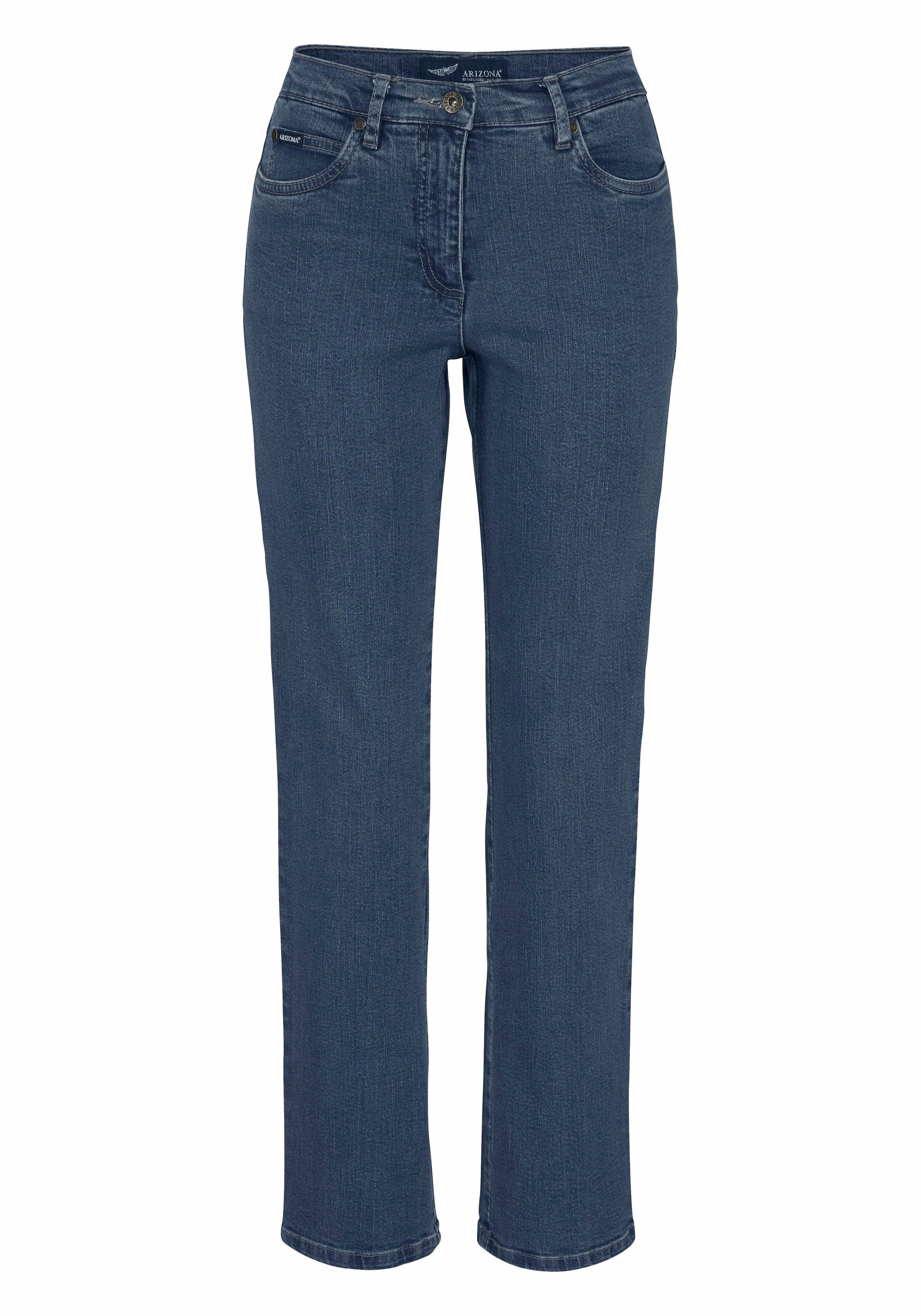 Arizona Gerade Jeans »Annett«, bequeme Passform,  5-Pocket-Style,  hohe Taille