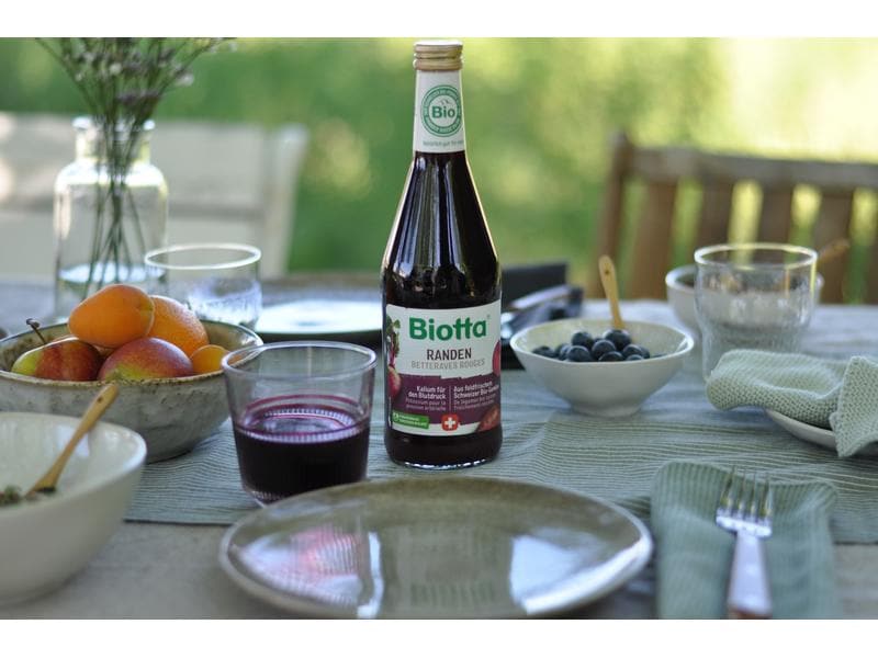 Biotta Säfte Randen Bio 0.5 l Gemüsesaft aus erntefrischen Bio-Randen