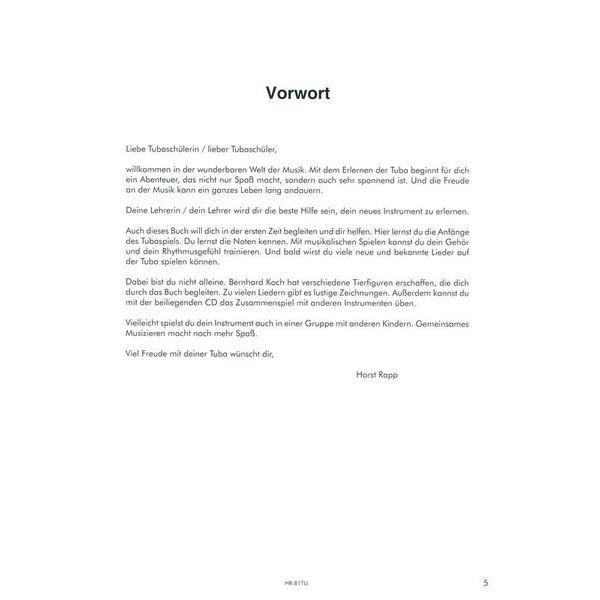 Horst Rapp Verlag Bläser-Team 1 Tuba