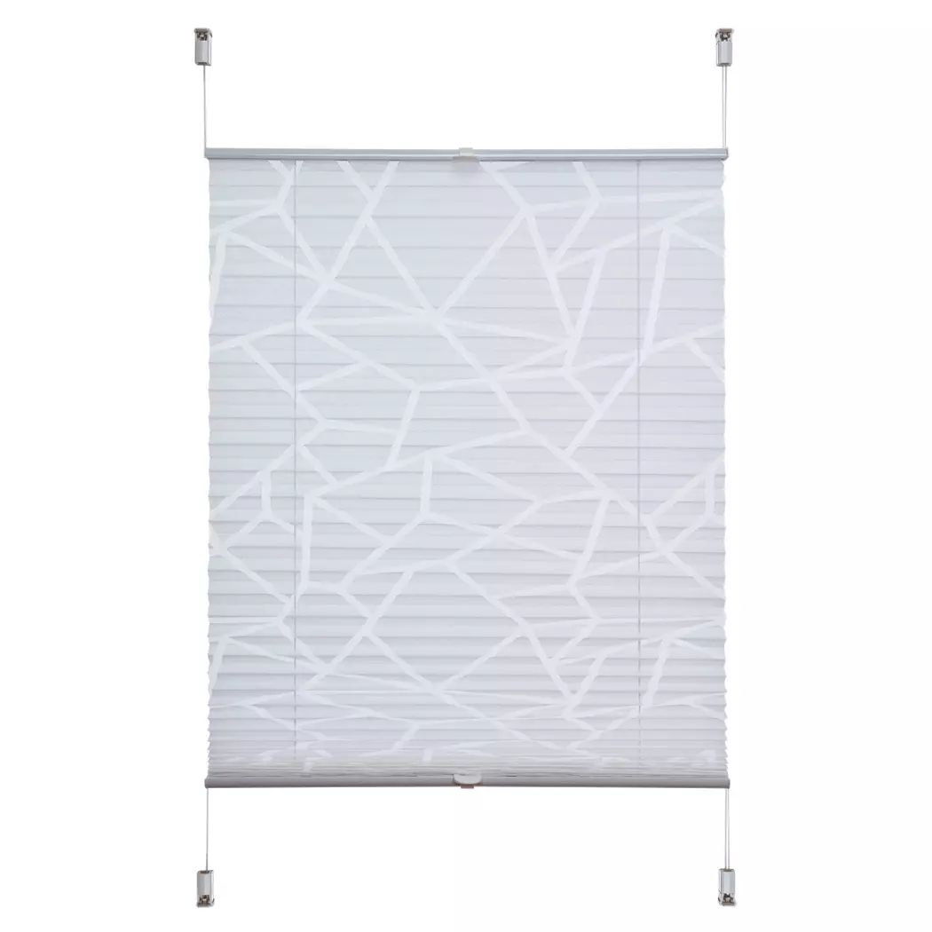 Klemmfix-Plissee Ausbrenner 80 x 210 cm
