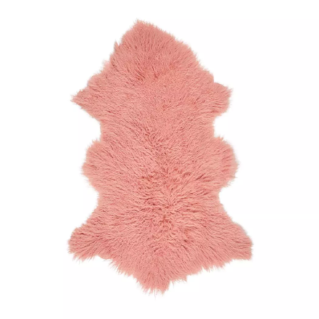 Schaffell Tibet 85 cm, lady pink