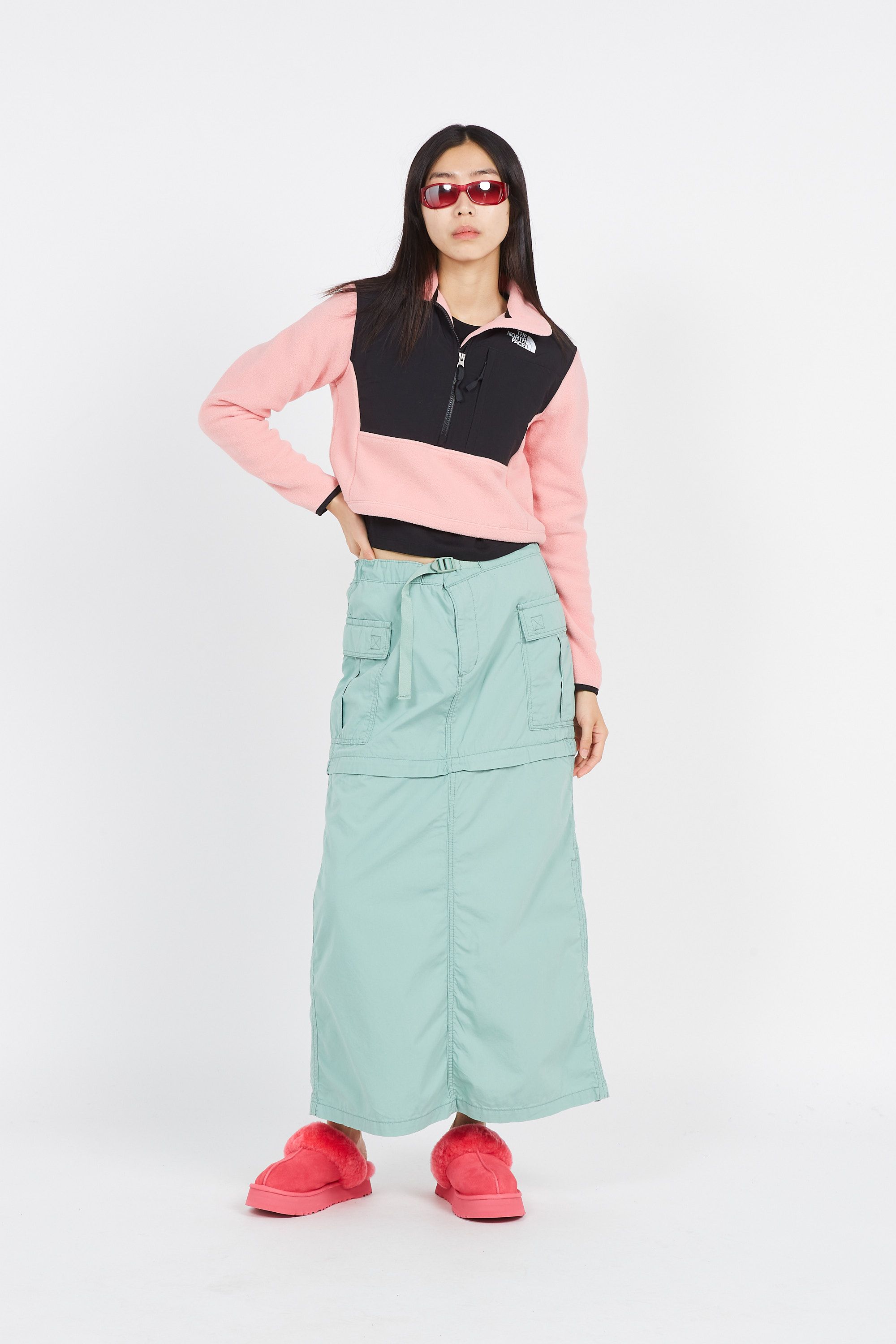 THE NORTH FACE Polaire DENALI CROP Rose