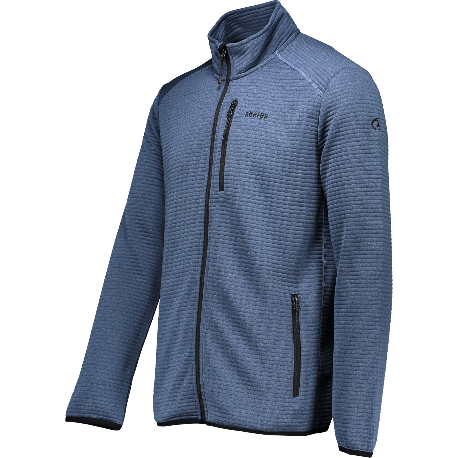 Sherpa Bardia Hr Fleecejacke, blau, M