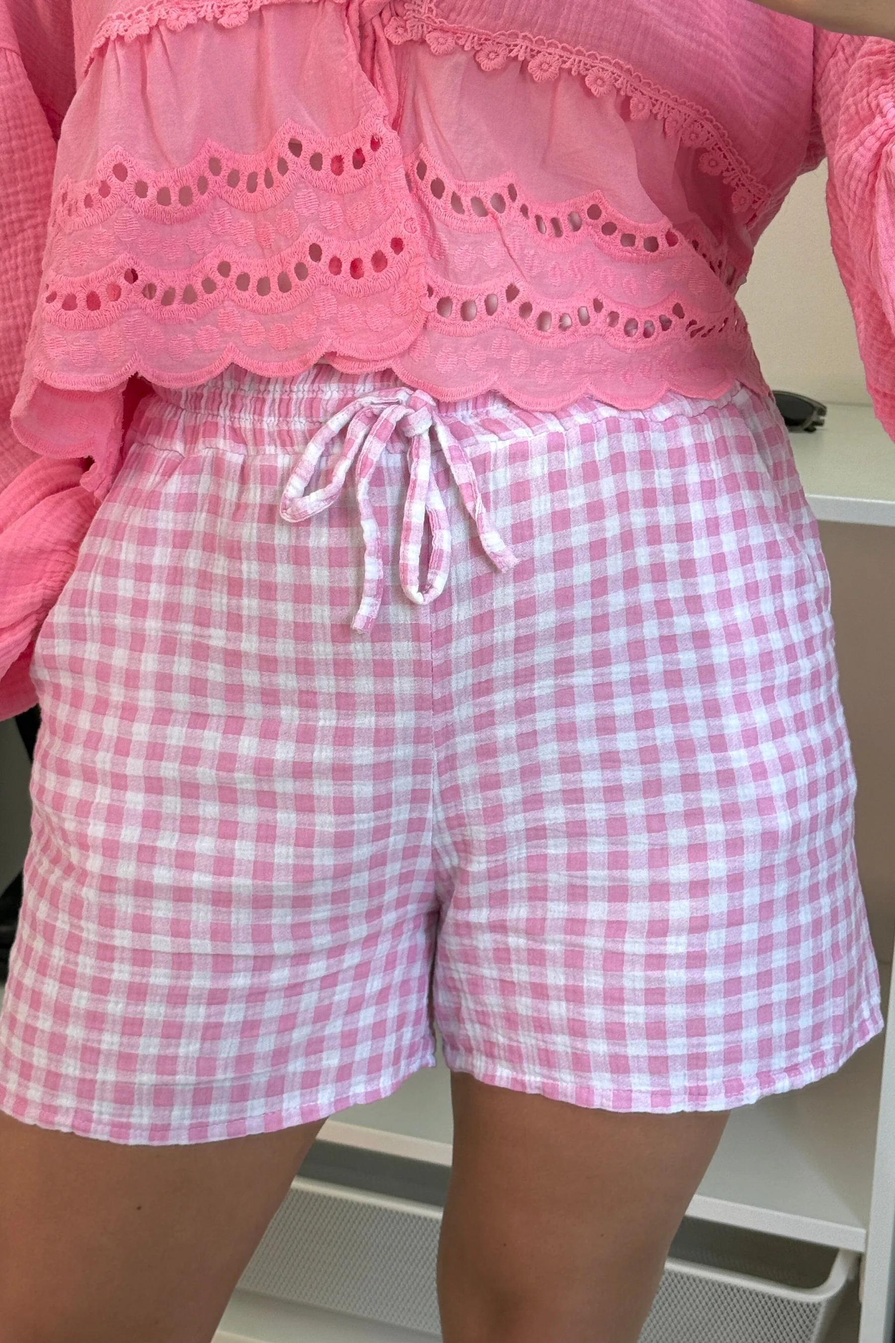 A-bee Sofie Shorts- Pink