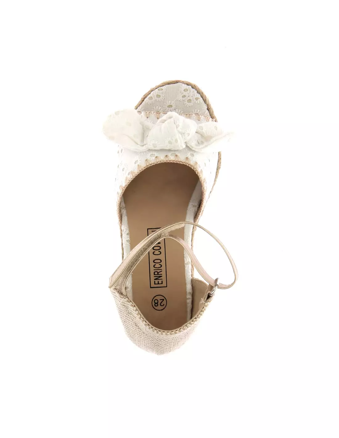 ENRICO COVERI 1PC0051001 - Sandales & nu-pieds WHITE-TXT