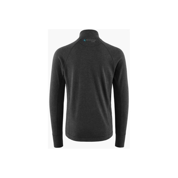 Klättermusen Huge Half Zip Sweater M'S Raven/Burnt Russet